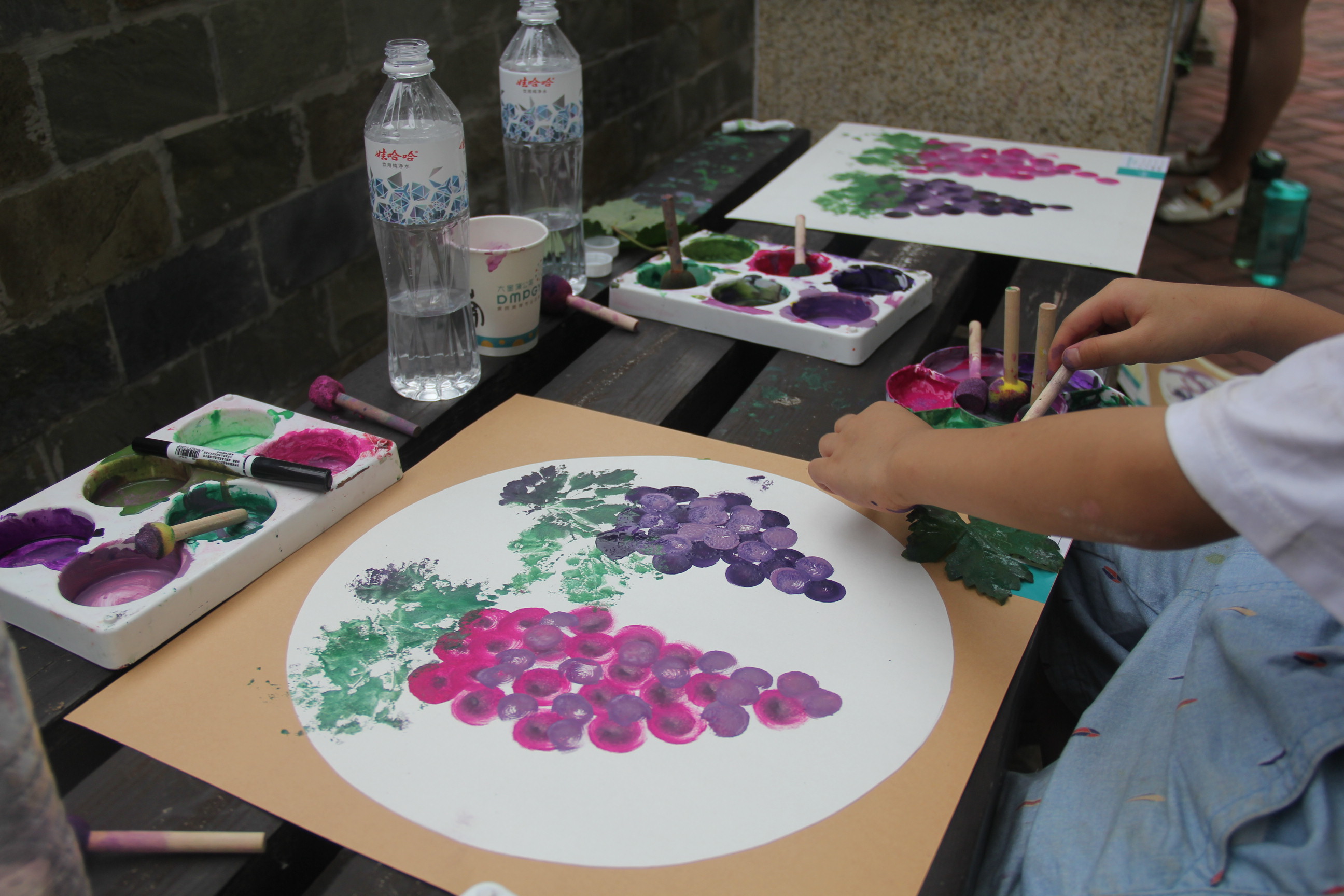 大墨蒲公英素質教育運城校區(qū)8月格瑞特酒莊寫生游記！